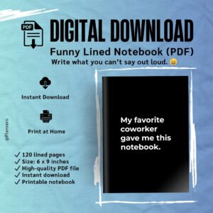 funny work notebook pdf