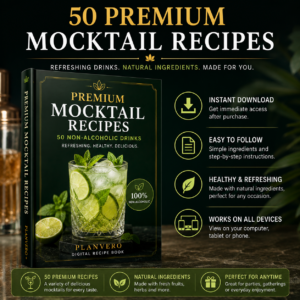 luxury mocktails recipe book – 50 alcohol free drinks pdf